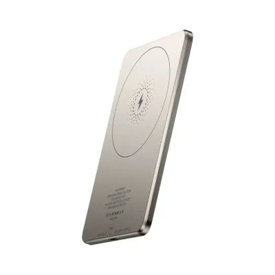 Power Bank 5000Mah Magsafe Ultra Powerology - Titanium